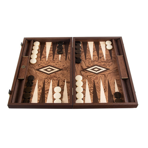 Backgammon greco 38x23 noce - cm,