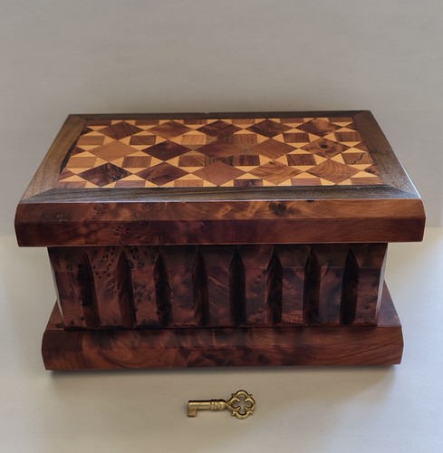Scatola puzzle gioielli - , in