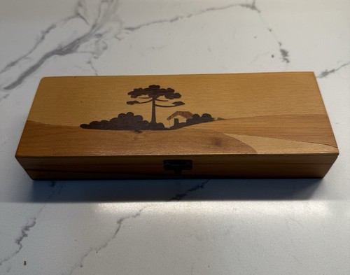 Set scatola carte ponte - , legno