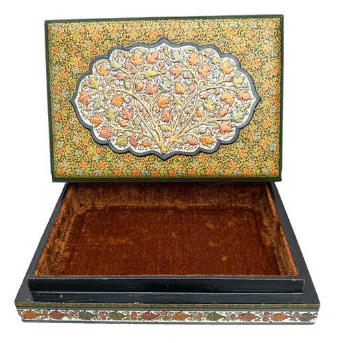 Vintage persian velvet inlaid - velvet,