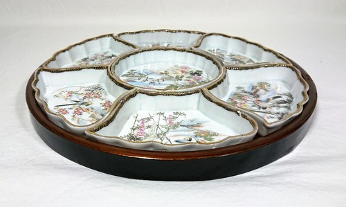 Antico set antipasti ceramica