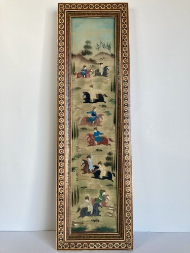 Vintage persiano dipinto - , a