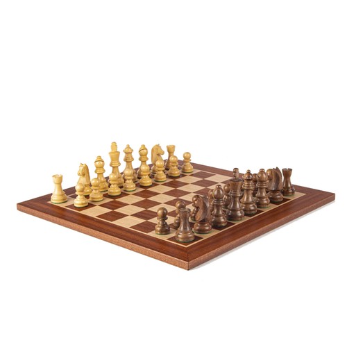 Scacchi mogano 40x40 cm - scacchi,