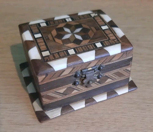 Vintage mini small marquetry - mini,
