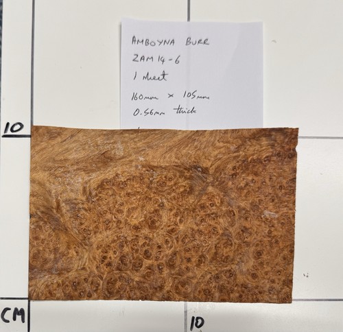 Impiallacciatura amboyna burr - amboyna,
