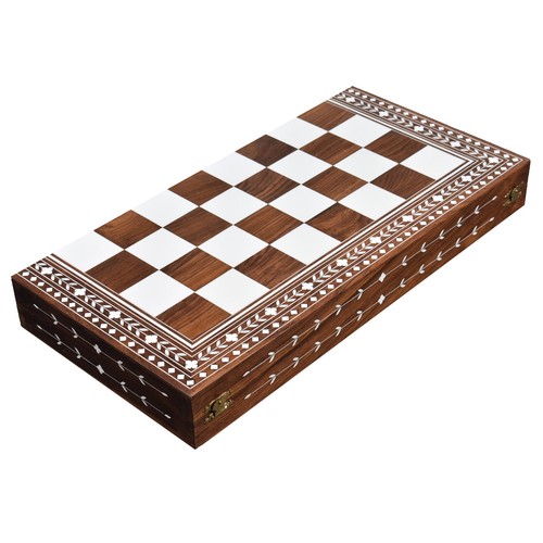Scacchiera pieghevole legno - scacchiera,