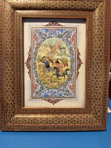 Quadro persiano mano osso - quadro, su