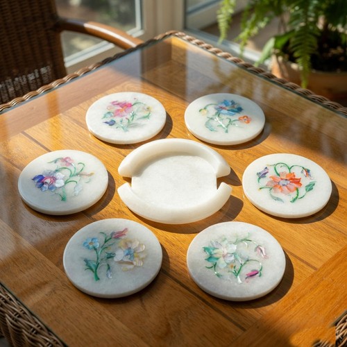 Elegante set sottobicchieri - , in