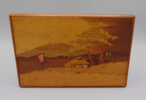 Antica scatola puzzle - antica,