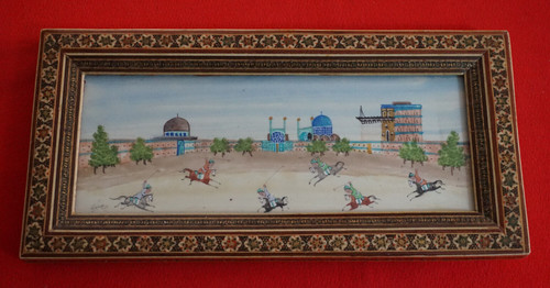 Persian miniature painting - persian,