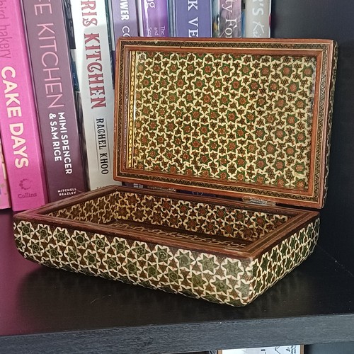 Vintage persian khatam inlaid - persian,