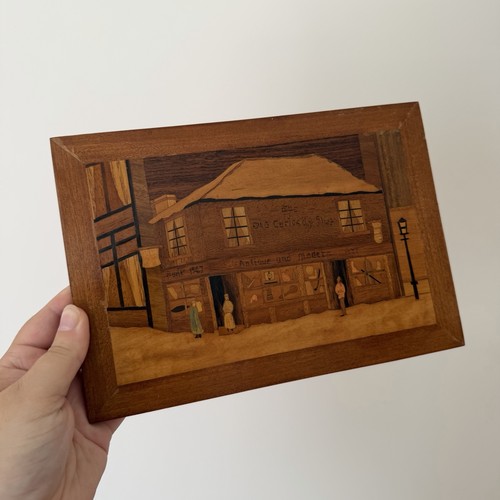 Quadro vintage arte intarsiato - arte,