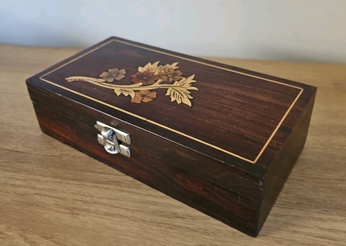 Portagioie intarsiato legno - intarsiato, in