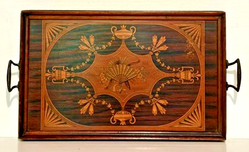 Antico vassoio legno - antico,