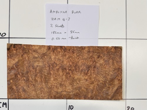 Impiallacciatura amboyna burr - amboyna,
