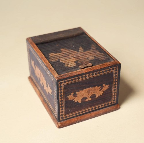 Antique wooden cigarette - wooden,