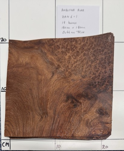 Impiallacciatura amboyna burr - amboyna,