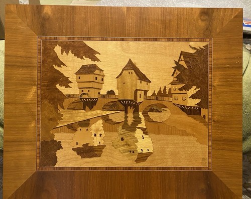 Intarsio legno maestro - intarsio, in
